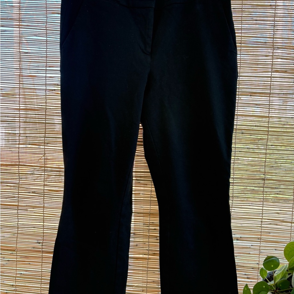 LOFT Black Straight Leg Pants